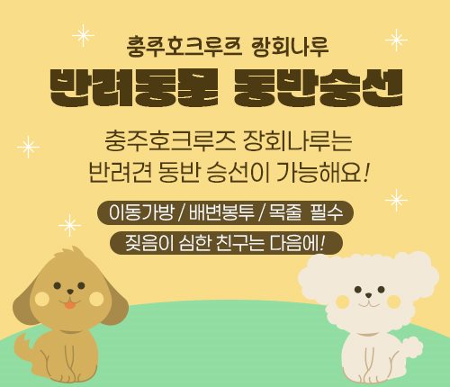 강아지동반승선